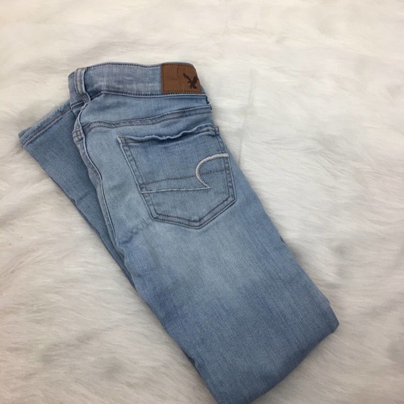 American Eagle Light Blue Wash - 00 Short - Picture 6 of 7